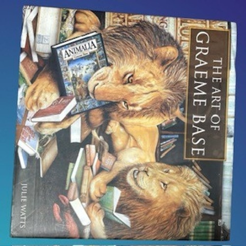 The Art of Graeme Base by Julie Watts Hardcover Book Illustrated Children's